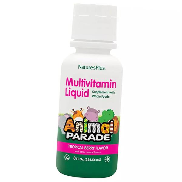 Liquid Vitamins for Children, Animal Parade Gold Liquid, Nature's Plus (36375054)