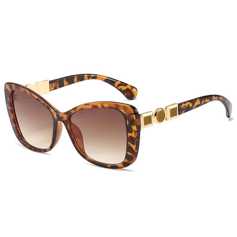 New Cat Eye Women Sunglasses Fashion Gradient Lens UV400 Protection Big Frame Designer Shades Female Oculos Feminino