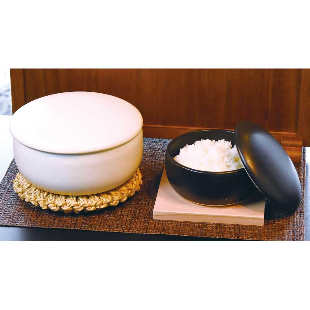 Vas ceramic Yamako Ohitsu mare, alb, 04163, 21,7 x 12 cm