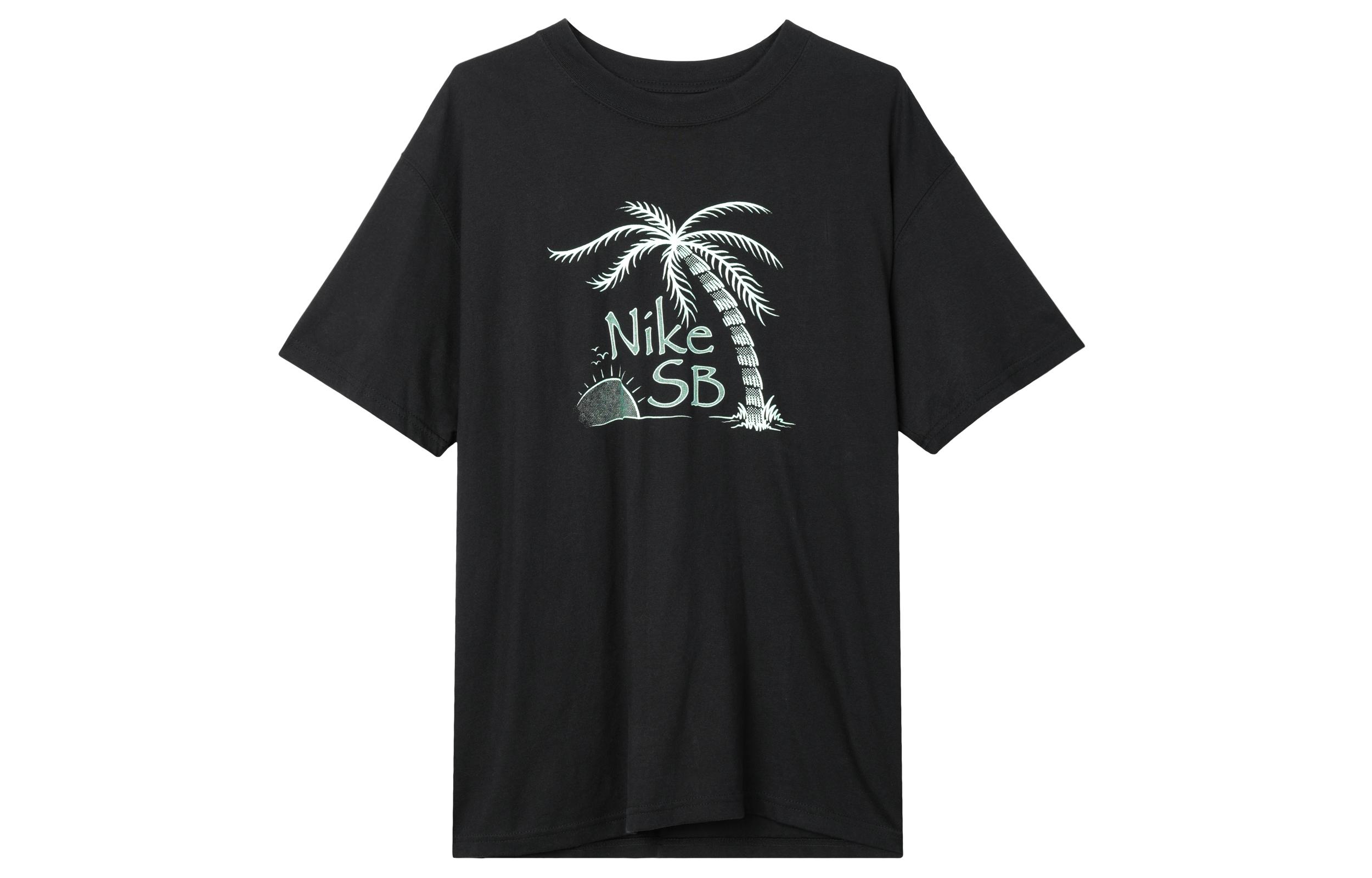 Nike SB Drop Shoulder Sleeve T-Shirt Men s Black DQ1851-010 L