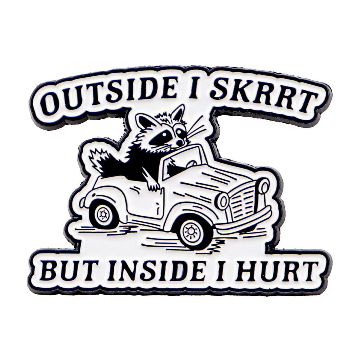 Забавные цитаты Эмалевые значки Мультяшные животные Гусь Кот Брошь Значок на лацкан на рюкзак Аксессуары для одежды Модные украшения Подарки