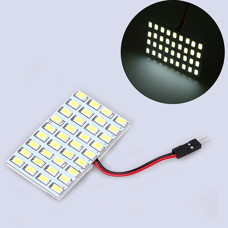 1 Stück 5630 Weiß 36smd LED Panel Auto Auto Innenraum Lese Kartenlampe Glühbirne Licht Kuppel Sofitte BA9S 3 Adapter DC 12V