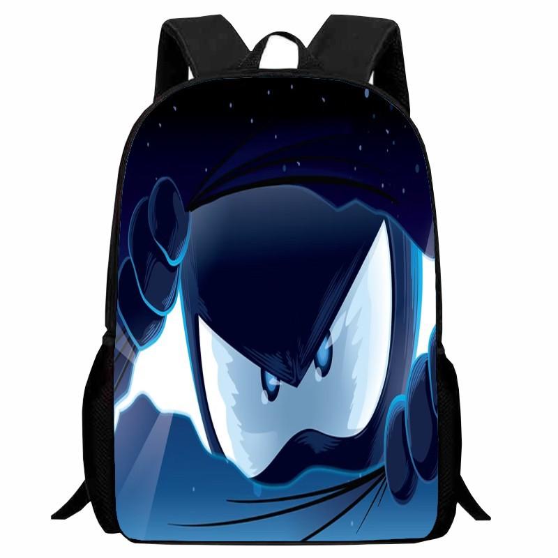 Zaino Scolastico Ninja Kidz Stampato, Zaino Casual Cartone Animato Scuola Elementare 1a Elementare
