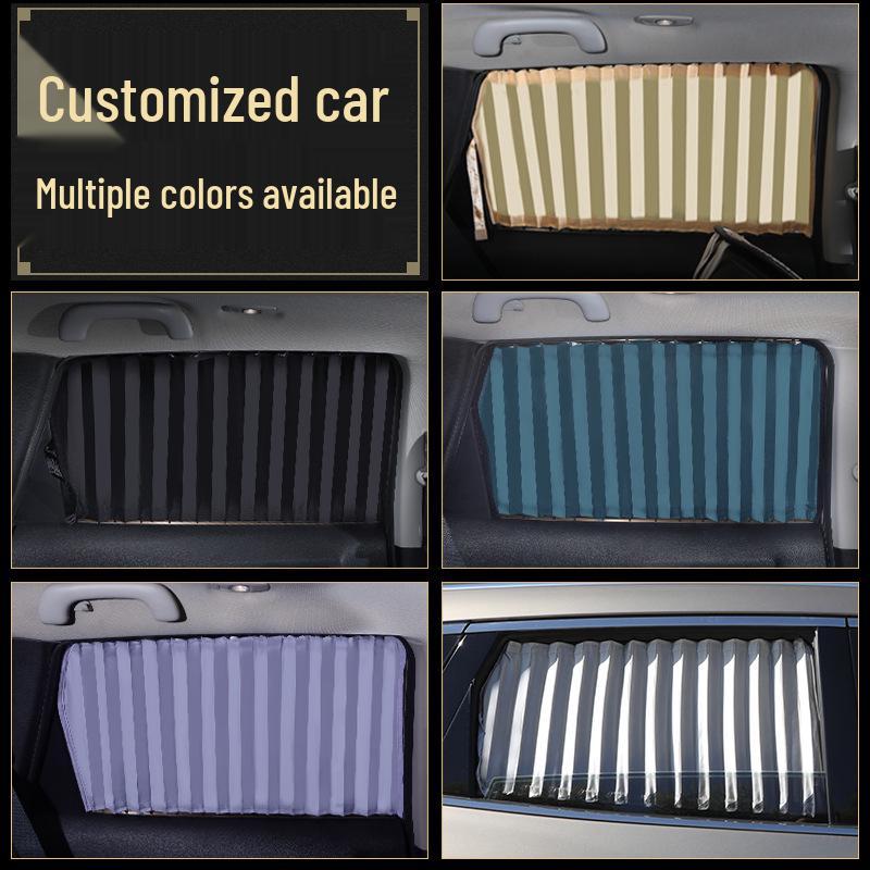 Double-Track Privacy Sunshades for Dongfeng Fengxing Lingzhi Jingyi XFs600T5CM37