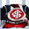 Inter Club Emblem Printed Throws Blanket Soft Flannel Blankets for Couch Bed Gifts for Men Women Picnic Blanket Christmas Gifts