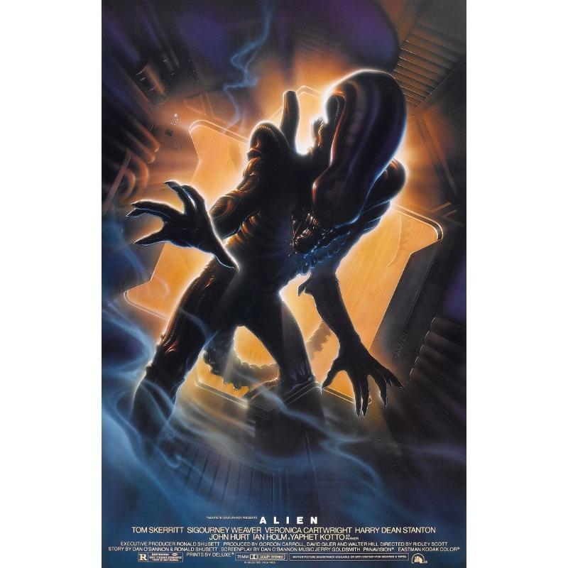 Classic Horror Sci-fi Film Alien Poster Canvas Painting HD Print Modern Wall Art Picture Living Room Bedroom Decoration Gift