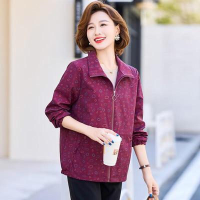 Mid-Aged Women's Autumn/Winter Fashion Jacket
