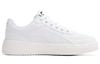 Li Ning Leather Slip Resistant Abrasion Resistant Low top Skateboard Shoes Women's White AGCR470-2