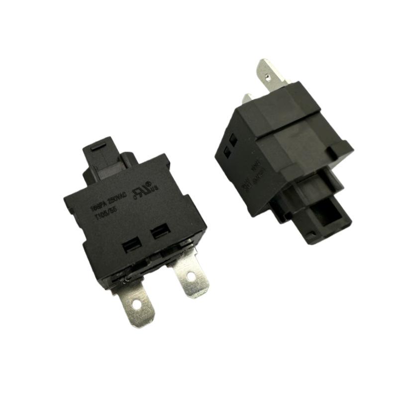 Interruptor Autotravante de 2 Pinos LECI PS102A, Botão de Ligar/Desligar de Alta Corrente 16A para Máquina de Lavar Louça/Aspirador de Pó