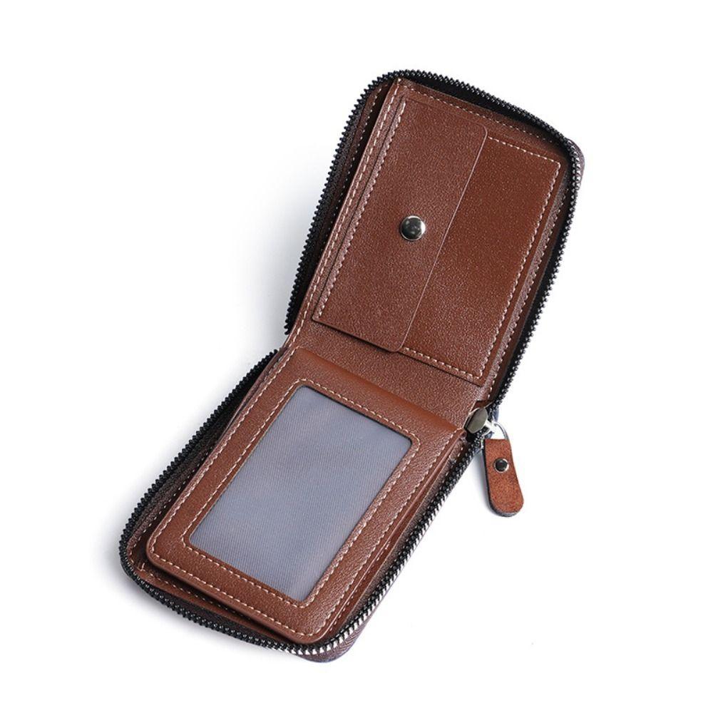 Large Capacity Men's Wallet Multi-functional Business Wallet Casual Student Purse Male