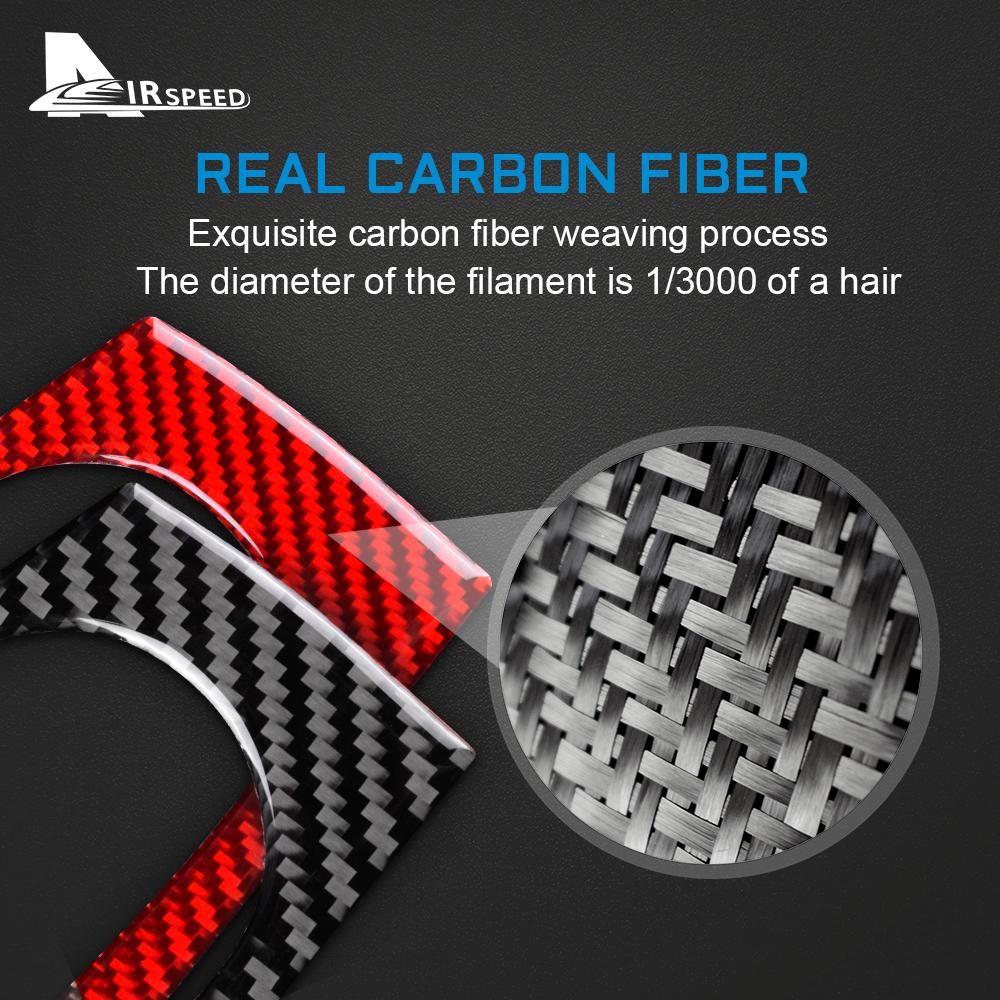 Carbon Fiber Style Headlight Switch Button Frame Sticker for BMW Z4 E85 E86 2003-2008 Interior Trim