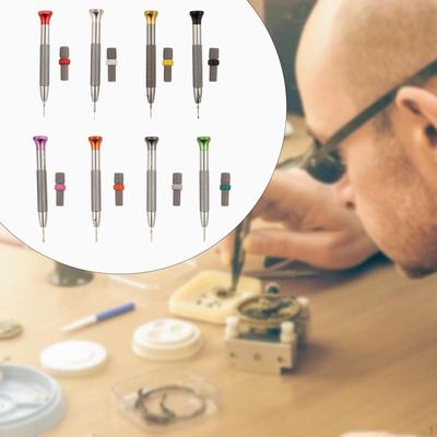 Watch Screwdriver Set Repair Tool Kit Repairing Removal Metal Multipurpose with Different