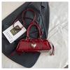 Fashion Underarm Bags for Women Chic Design Lady Crossbody Bag small Out Pillow Handbags female totes bolsos burgundy