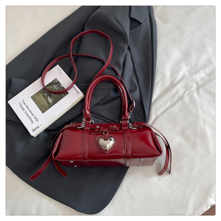 Fashion Underarm Bags for Women Chic Design Lady Crossbody Bag small Out Pillow Handbags female totes bolsos burgundy