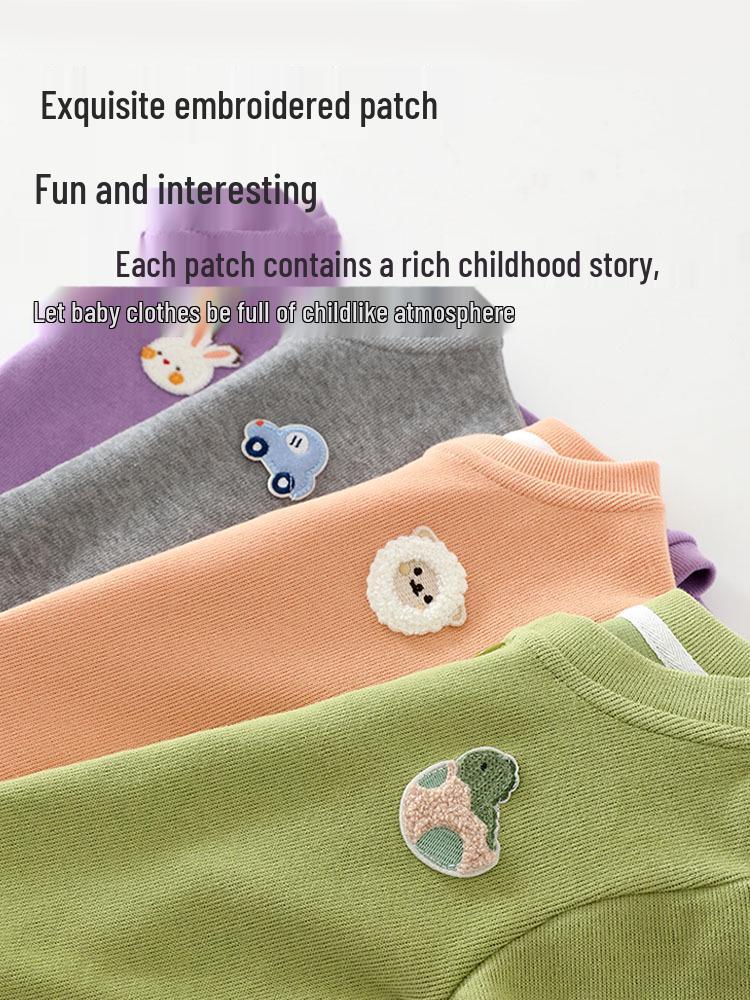Jingqi Baby Windproof Cardigan - New Spring/Autumn 2025 Style, Warm Outing Wear for Boys and Girls