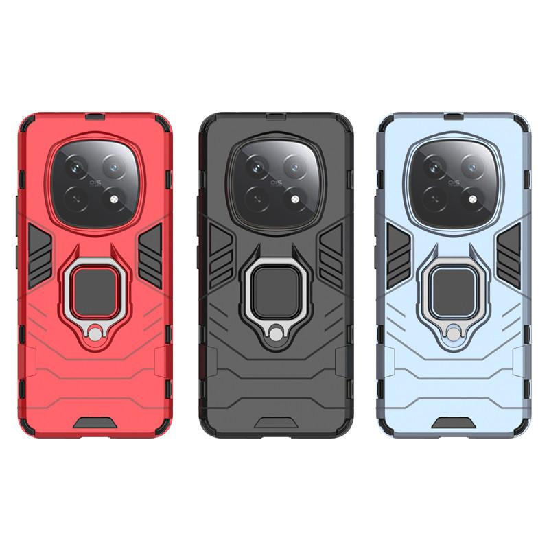 For Realme P2 Pro Case For Realme P2 Pro Cover 6.7 inch Armor Finger Ring Hard Shockproof Protective Bumper For Realme P2 Pro