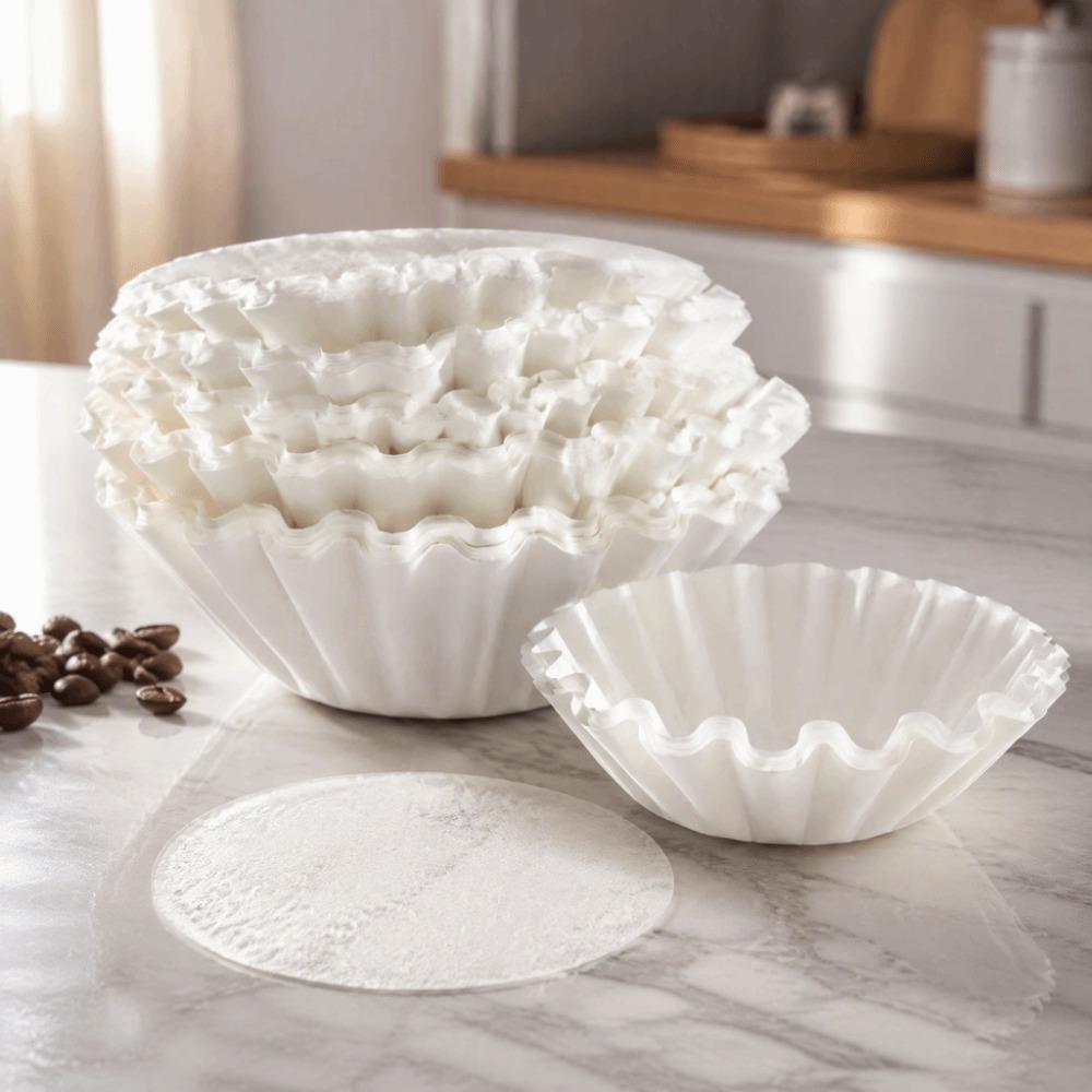 12-Cup Basket Coffee Filters Extra Large Size Replacement Coffee Filter Paper  Commercial Use