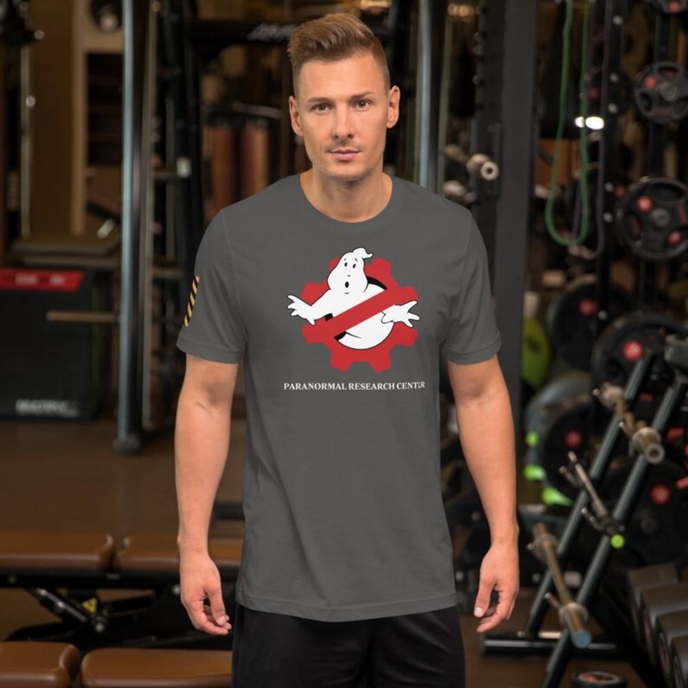 

Ghostbusters Frozen Empire Paranormal Research Center Graphic T Shirts Woman Man Cototn Short Sleeve Halloween TShirt S