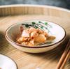 Ceramic Seasoning Small Dish Japanese Willow Porcelain Pepper Taste Dish Round Small Plate Dipping Saucer Dish Kitchen Tableware