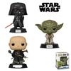 3.9in Funko Pop Star Wars Darth Vader Master Yoda Figures Toy Kids Gift Decor