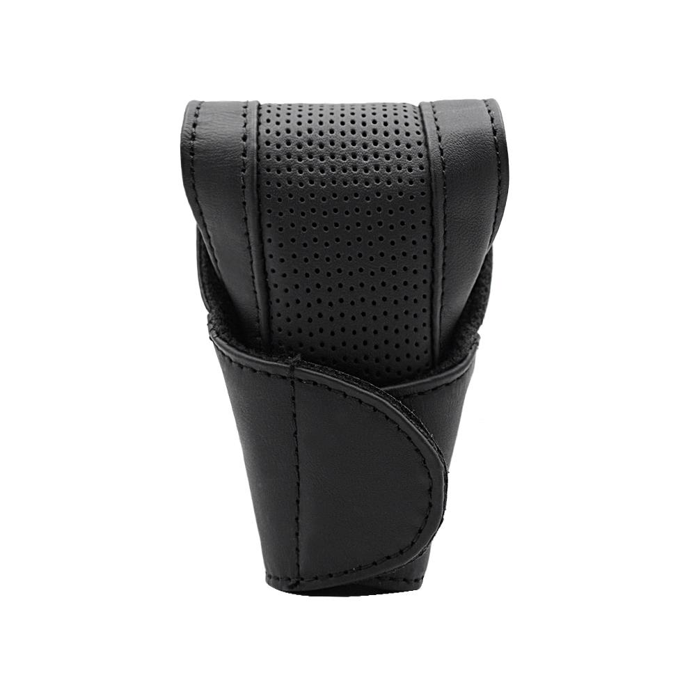 Чехол на рычаг переключения передач автомобиля, кожаный чехол на рычаг переключения передач, протектор ручки переключения передач, чехол для ручки автоматической коробки передач, стильный чёрный