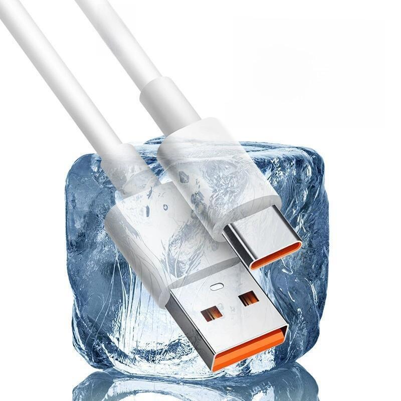 6A Super Fast Charging Cable for Oppo, Huawei, Honor Mobile Phones - 120W Flash Charging