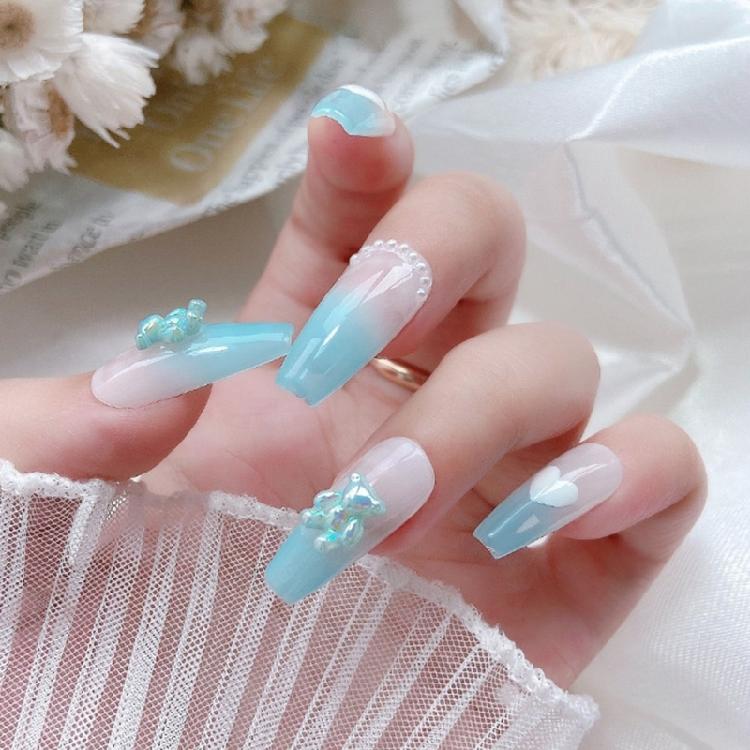 Resin Gummy Bear Nail Charms Bead for DIY Jewelry Accessories Bear Nail Charms