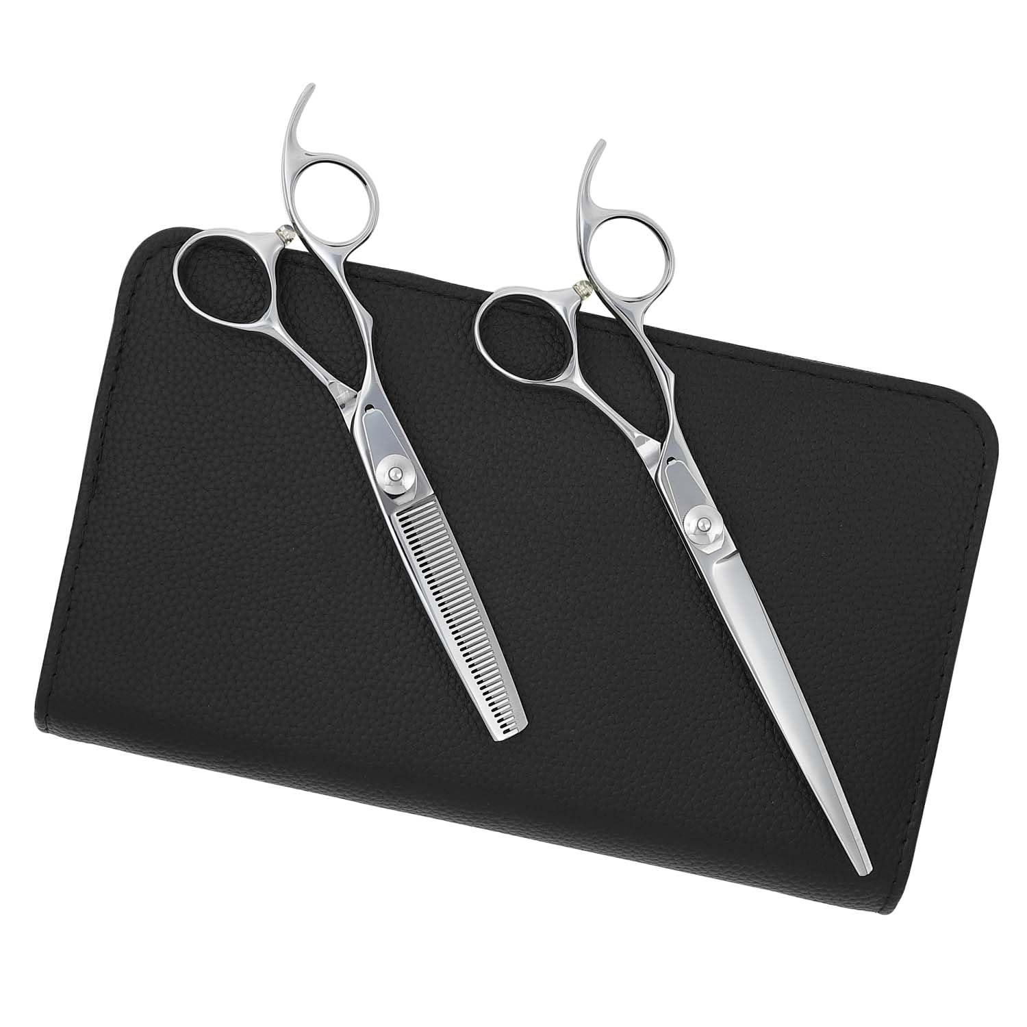 

a Japanese scissors manufacturer specializing in PXPL Original Set of 2 for Base Cutting Scissors with 3D Handles for Easy Thinning Scissors for
