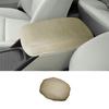 Beige Leather Car Inner Armrest Box Cover Case For Honda Civic 9Th 12 13 14 15