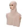 Ramadan Sleeveless Hooded Modal Cotton Detachable Collar Solid Color Simple Hat Women'S Scarf Muslim Hijab Backing Shirt Turban