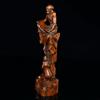 Collection Chinese Vintage Antique Boxwood Carved Arhat Figure Statue Decor Art