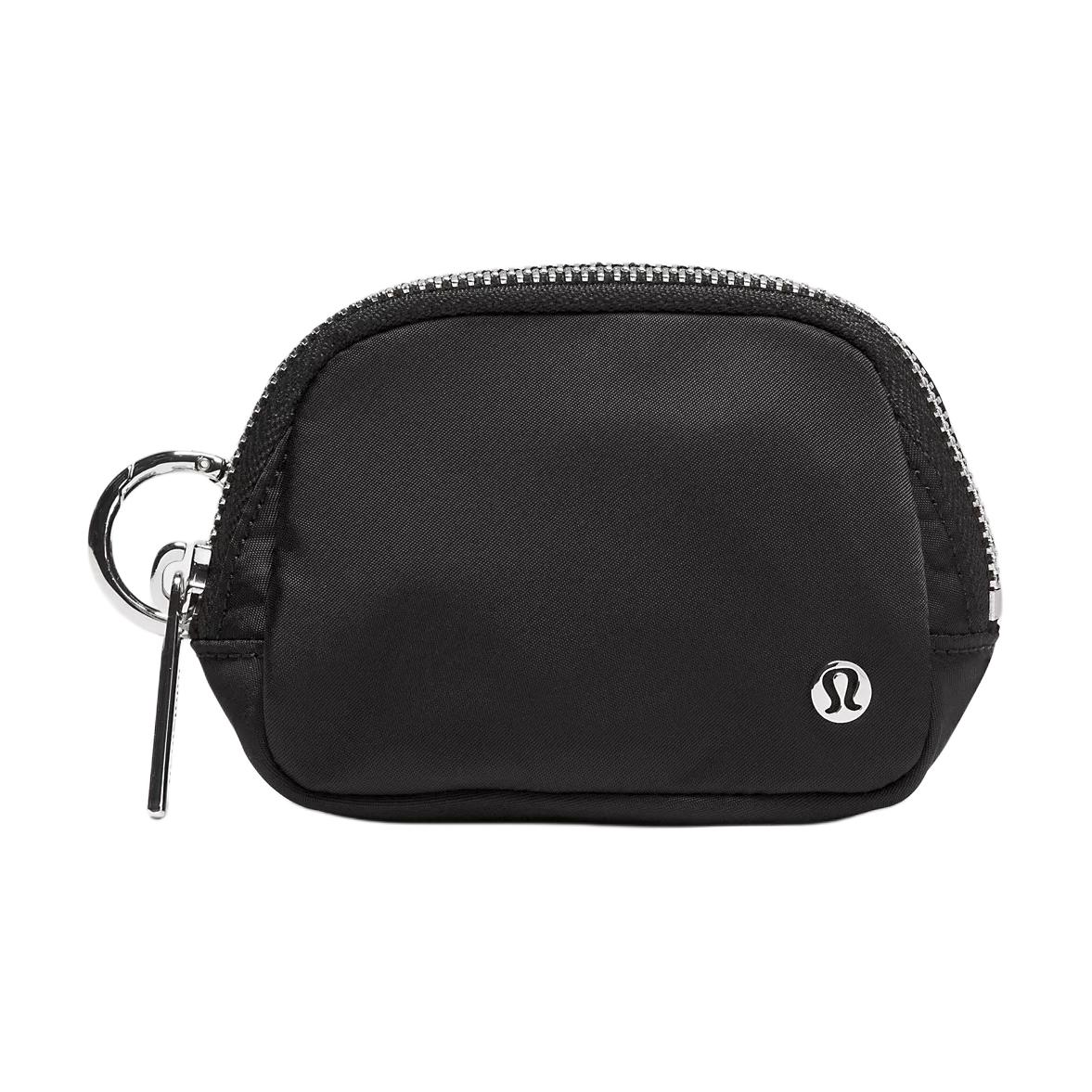 Lululemon Everywhere Compact Zipper Wallet Unisex Wallet Black LU9C17S-0001 Black