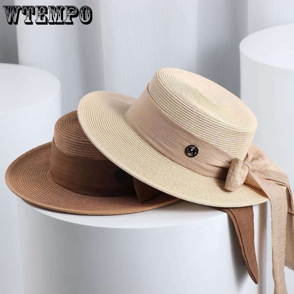 Summer Women's Hats Sunshade and Sun Protection Hats Big Seaside Vacation Straw Hats Travel Sun Hats