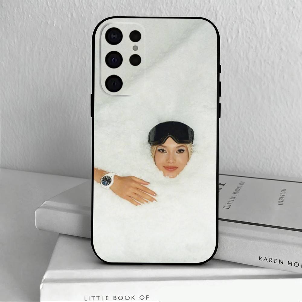 Snow Princess E-Eileen G-Gu Phone Case For Samsung S25,S24,S21,S22,S23,S30,Ultra,S20,Plus,Others Soft Black Cover