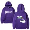 Sänger Junior H Sad boyz Lustige schwarze Hoodies 2025 Herren Damen Harajuku Fleece Langarm Sweatshirt Unisex Übergroßer Pullover
