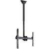 TOOQ LPCE1170TSLI-B - Support De Plafond Extensible, Inclinable Et Rotatif Pour Écrans De 37" À 70", Rotation À 360°, Poids Jusqu'à