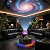Colorful Stage Dj Club LED Disco Lights Remote Control Rotating Crystal Magical Ball Strobe Party Lights for Bar Party Club
