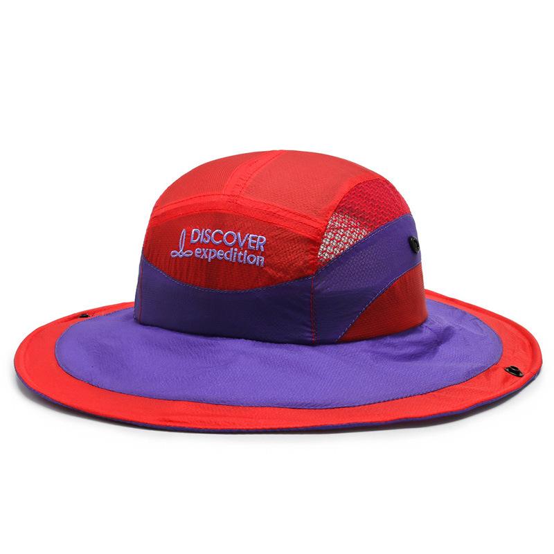 New men's bucket hat summer sunscreen sunshade travel fashion hipster fishing hat