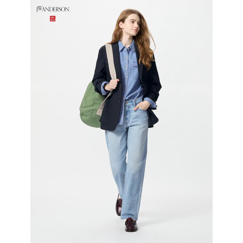 

Uniqlo Прямые джинсы 63 BLUE/WOMEN 22