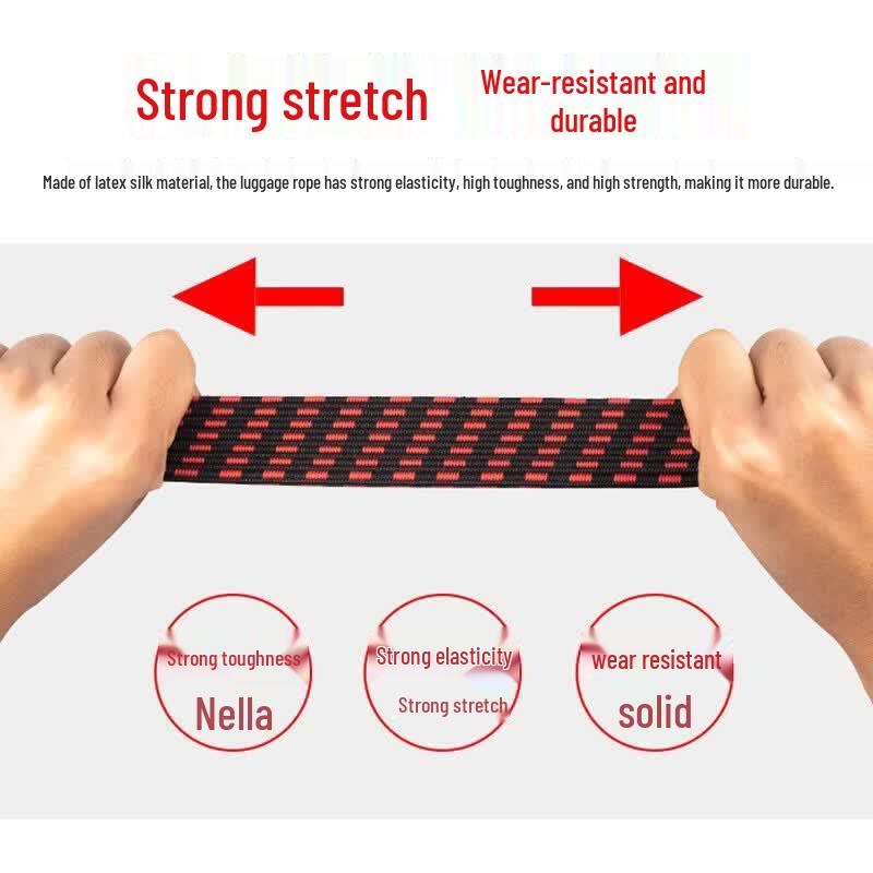 Heavy-Duty Bungee Cargo Strap with Hooks