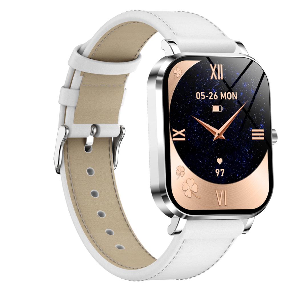 Women S Smart Sports Watch with Metal Body 1.75 Display Support Calls Health Monitoring