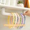 Non Punching Hair Loop Storage Rack Hair Clip Storage Headband Hanging Rack  Household