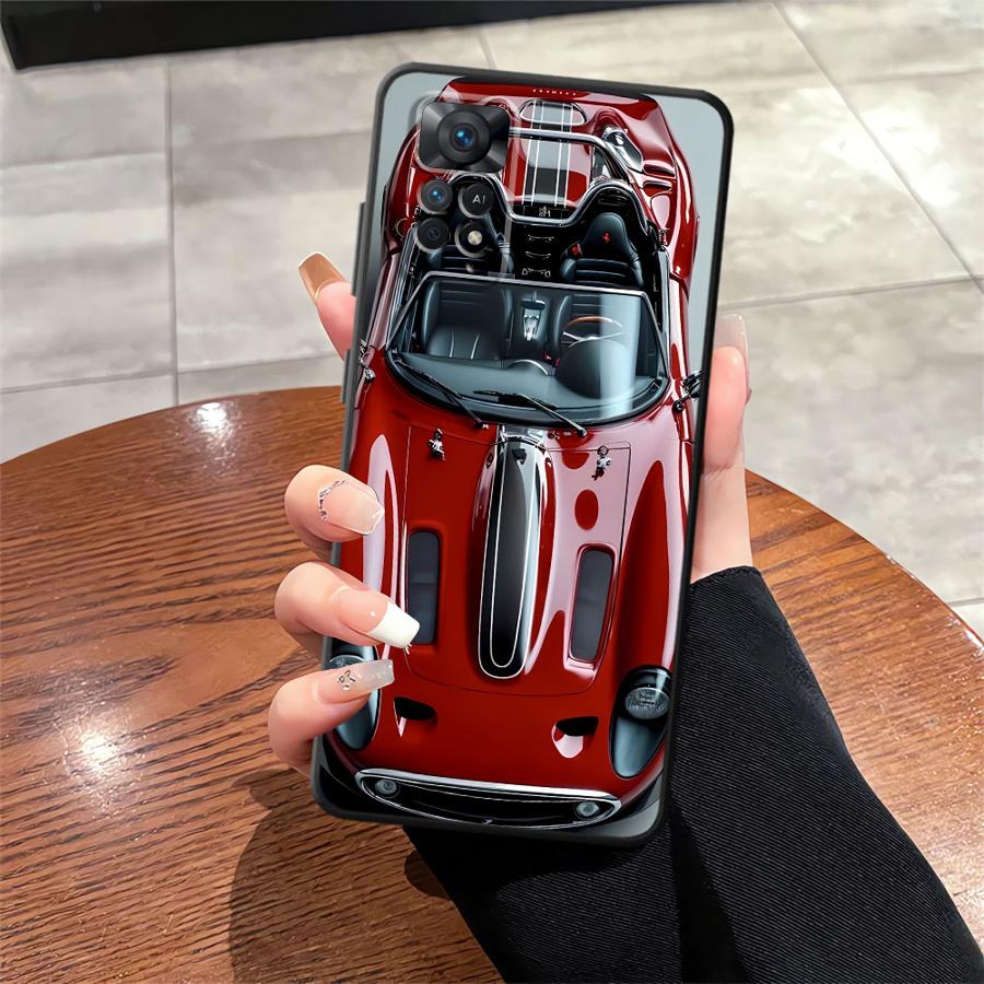 

Luxury Fashion Cars Funda Phone Cover Case for Xiaomi Redmi Note 9 13 Pro Plus 10 14 7 8 11 12 Pro 11s 12s 10S 9S Redmi Note 9 4G
