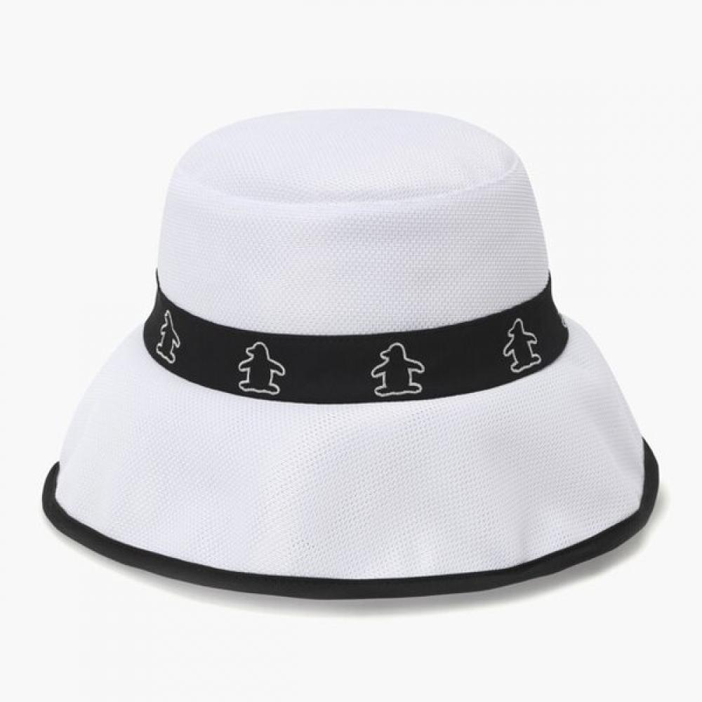 MunSingwear Women S meSh Bucket Hat White Mr222lcp42