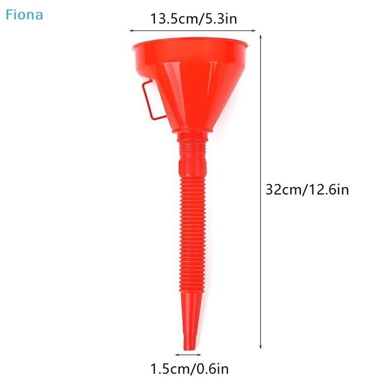 Refueling Funnel With Filter Motorcycle Refuel Gasoline Engine Oil Funnel Moto Car Long Mouth Funnels Car Repair Filling Tools