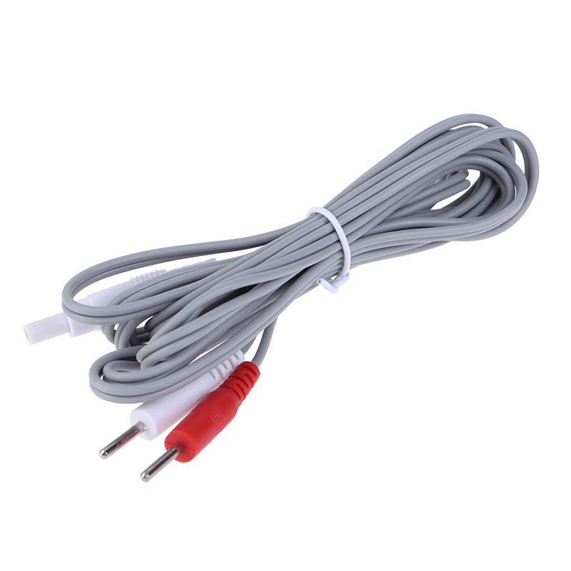 2.35Mm  Electrotherapy Electrode Lead Electric Shock Wires Cable For Massager Connection Cable Massage And Relaxation