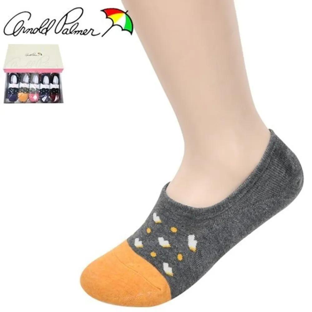 Arnold Palmer Non-slip Ladies Heart Foot Covers/Socks Bulk order (price for orders of 100 or more)