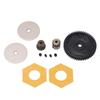 1Celsius10 RC 56T Large Spur Gear with 13T 15T Motor Gear RC Upgrade Parts for   SCX10 RC Crawler Car
