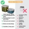 1pc acrylic transparent black elastic lid laundry gel bead bathroom jar bathroom organizer storage jar multifunctional storage