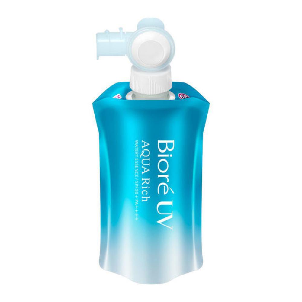 Kao Biore UV Aqua Rich Watery Essence Fresh Pouch SPF50+/PA++++ (70g / 120g / 120g Refill / 4 pack)